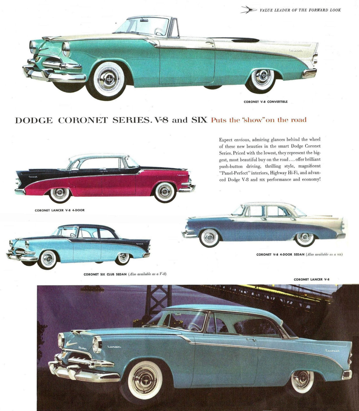 1956 Dodge Full-Line Car Folder Page 5